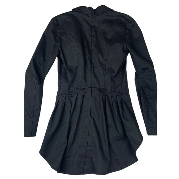 Widow size small lip service black blazer tail coat goth step in time - Picture 12 of 12
